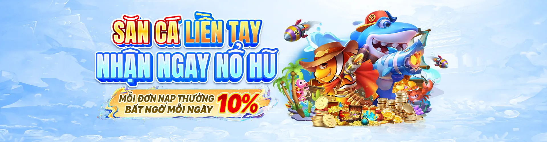 Hình ảnh banner chính 69vm nổ hũ, chiến thắng jackpot rực rỡ